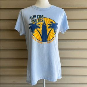 •Tultex• NKOTB New York to Bermuda Cruise Graphic T-Shirt - Size XXL